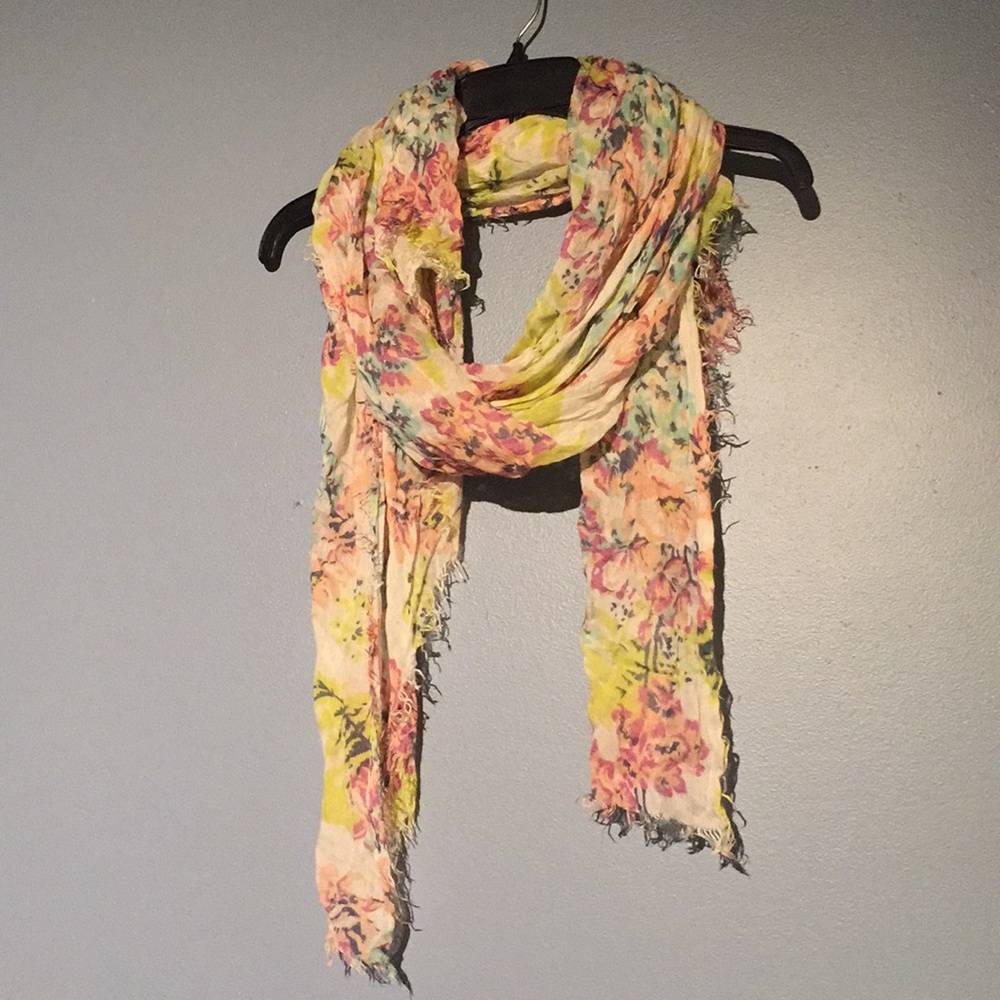 Floral scarf